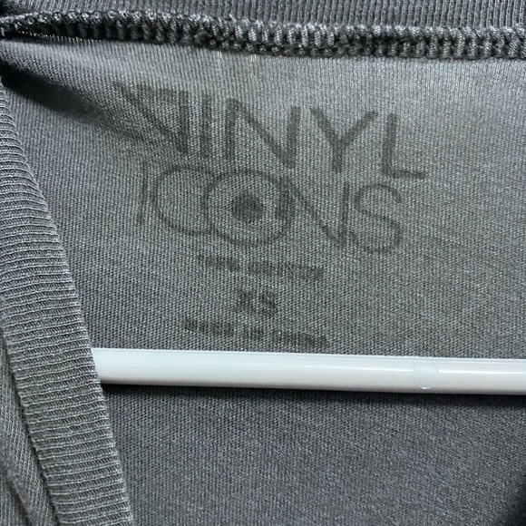 Vinyl Icon XS Def Leppard vintage crop tee - Picture 3 of 4